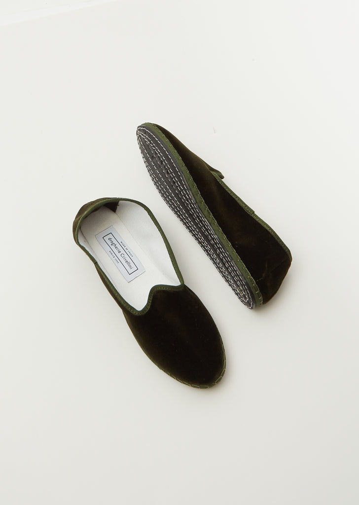 Velvet Flats — Olive