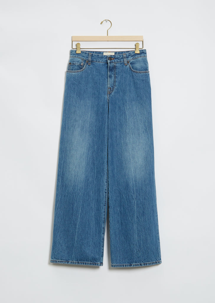 Egli Low-Rise Jean — Blue