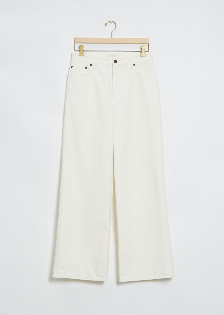 Egli Low-Rise Jean — White