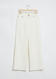 Egli Low-Rise Jean — White