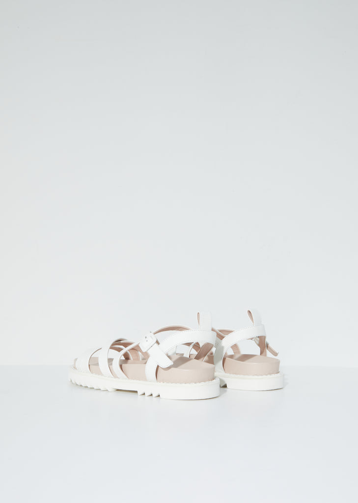 Beaded Leather Sandals
