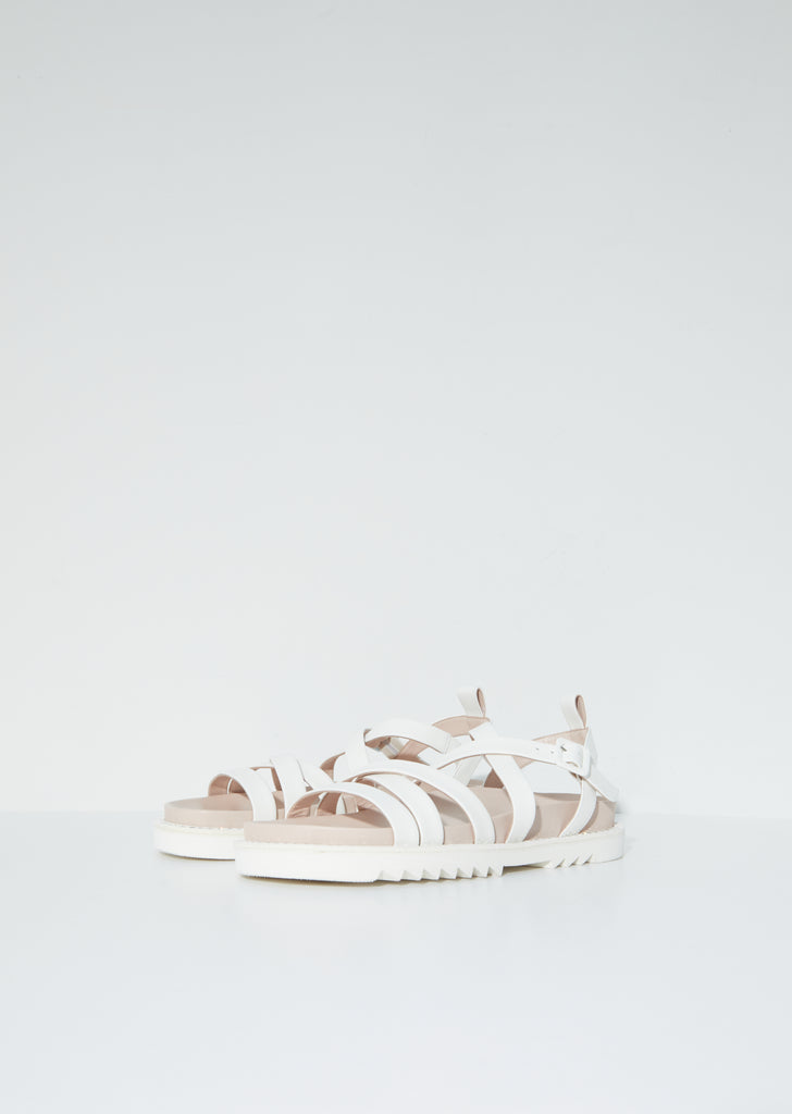 Beaded Leather Sandals