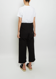The Sculptor x Double Knee Pant — Black