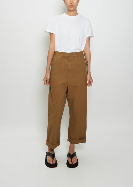 The Sculptor x Double Knee Pant — Hamilton Brown – La Garçonne