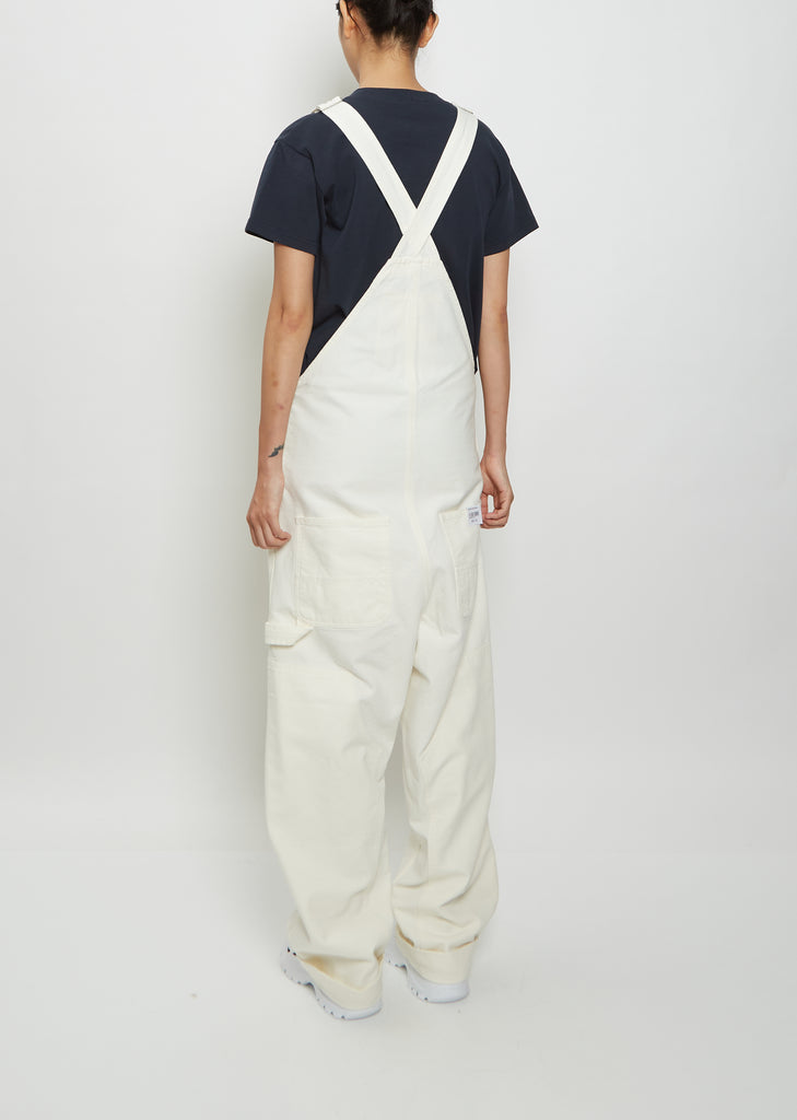 The Farmer x Bib Cotton Overall — Wax