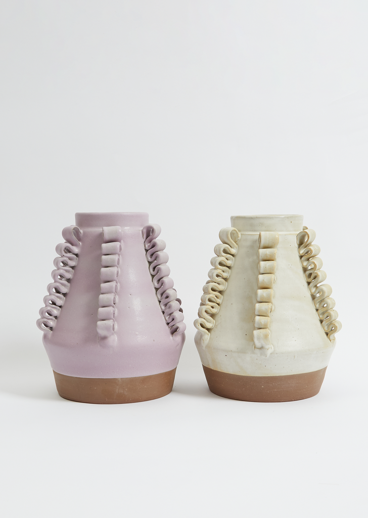Lola Medium Vase — Bianco