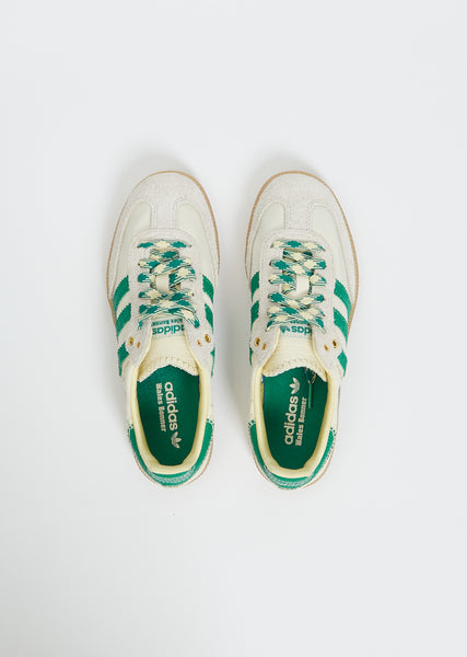 Samba — Cream White/Bold Green/Easy Yellow – La Garçonne
