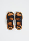 Stretch Rec Sandal — Black
