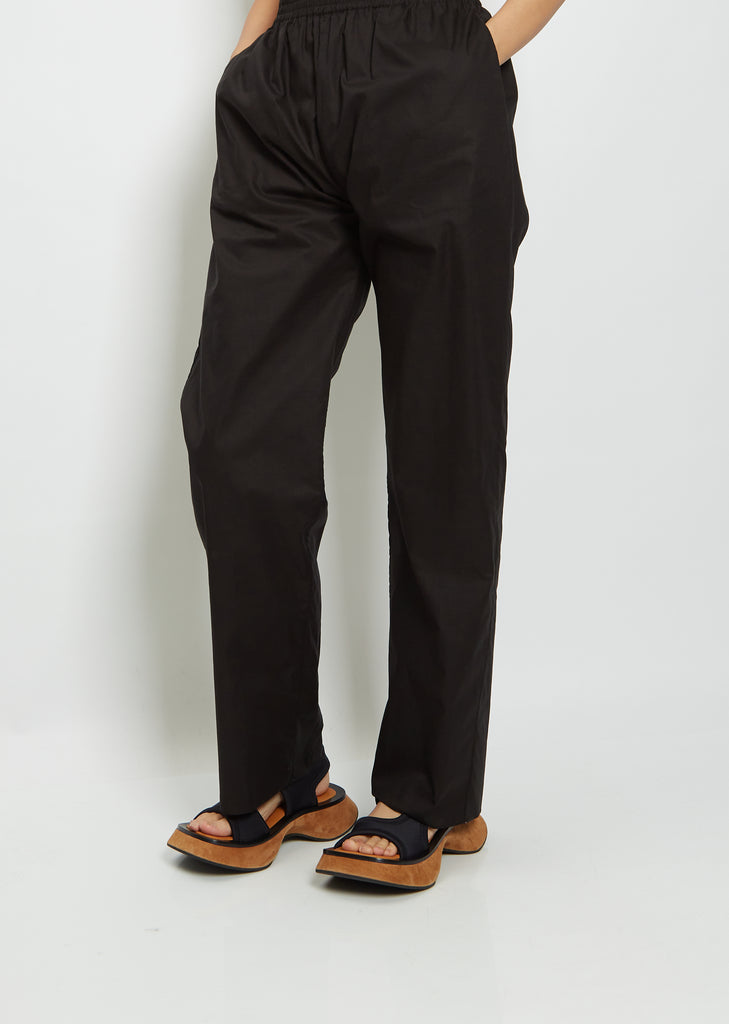 Stretch Rec Sandal — Black