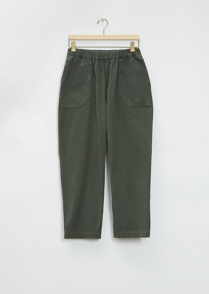 Fabi Cotton Pant — Khaki