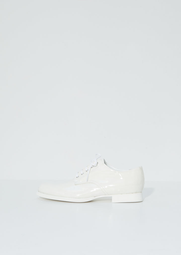 Clear / White PVC Oxfords
