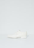 Clear / White PVC Oxfords