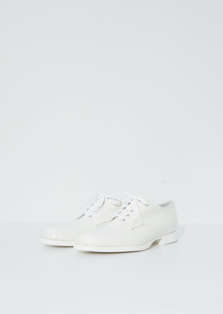 Clear / White PVC Oxfords
