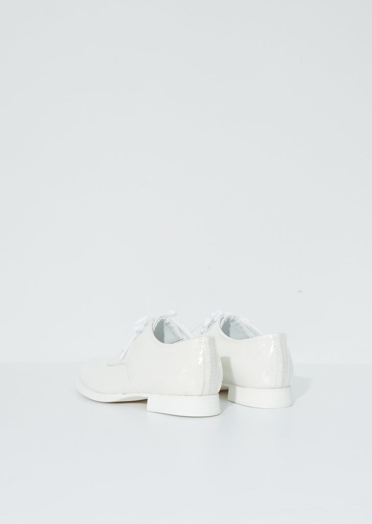 Clear / White PVC Oxfords