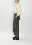 Fabi Cotton Pant — Khaki