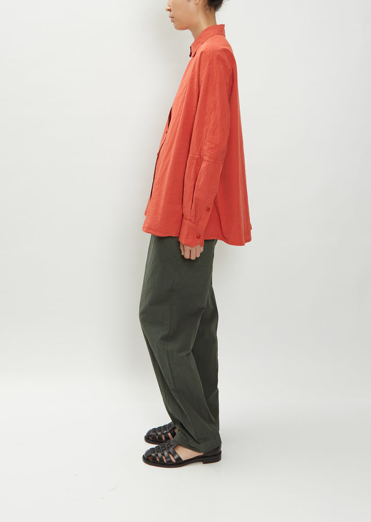 Waga Soleil Shirt — Burnt Orange