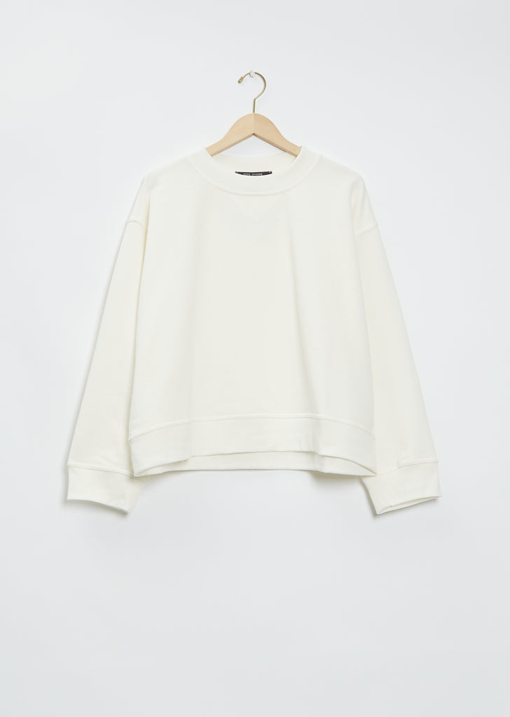 Toulouse Cotton Sweatshirt — Off-White