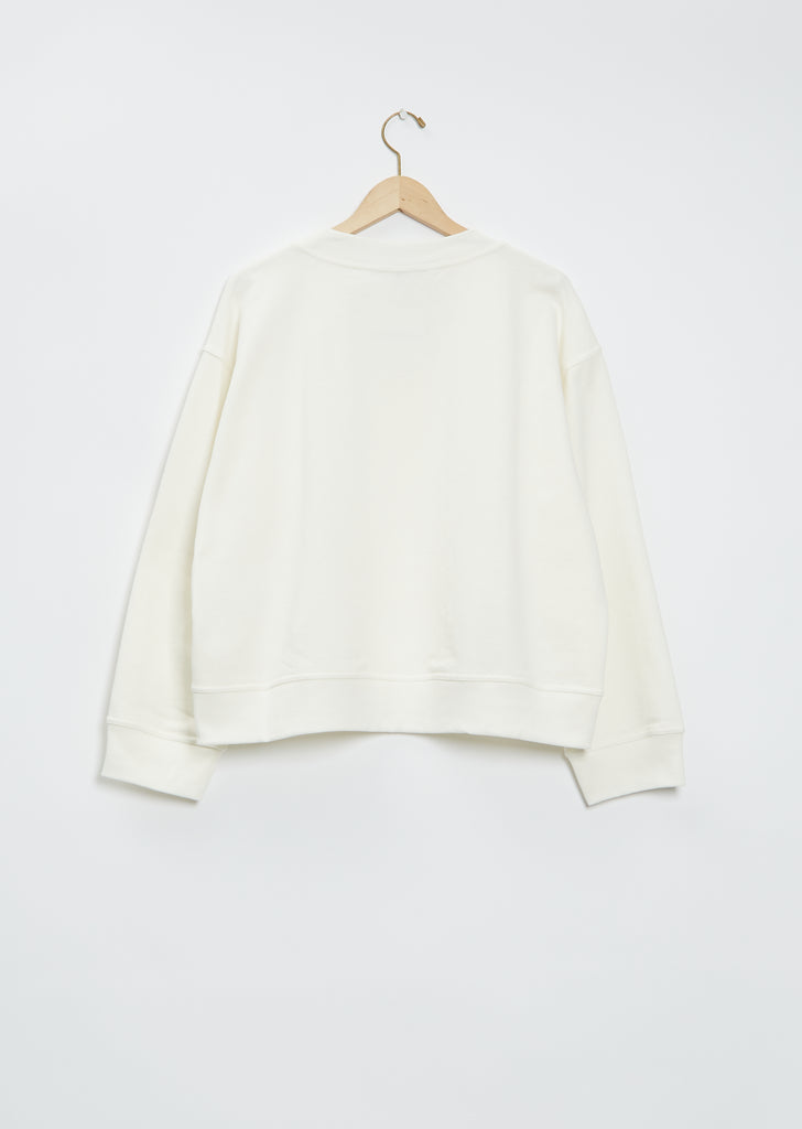 Toulouse Cotton Sweatshirt — Off-White