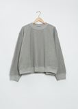 Toulouse Cotton Sweatshirt — Grey Melange