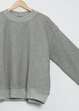 Toulouse Cotton Sweatshirt — Grey Melange