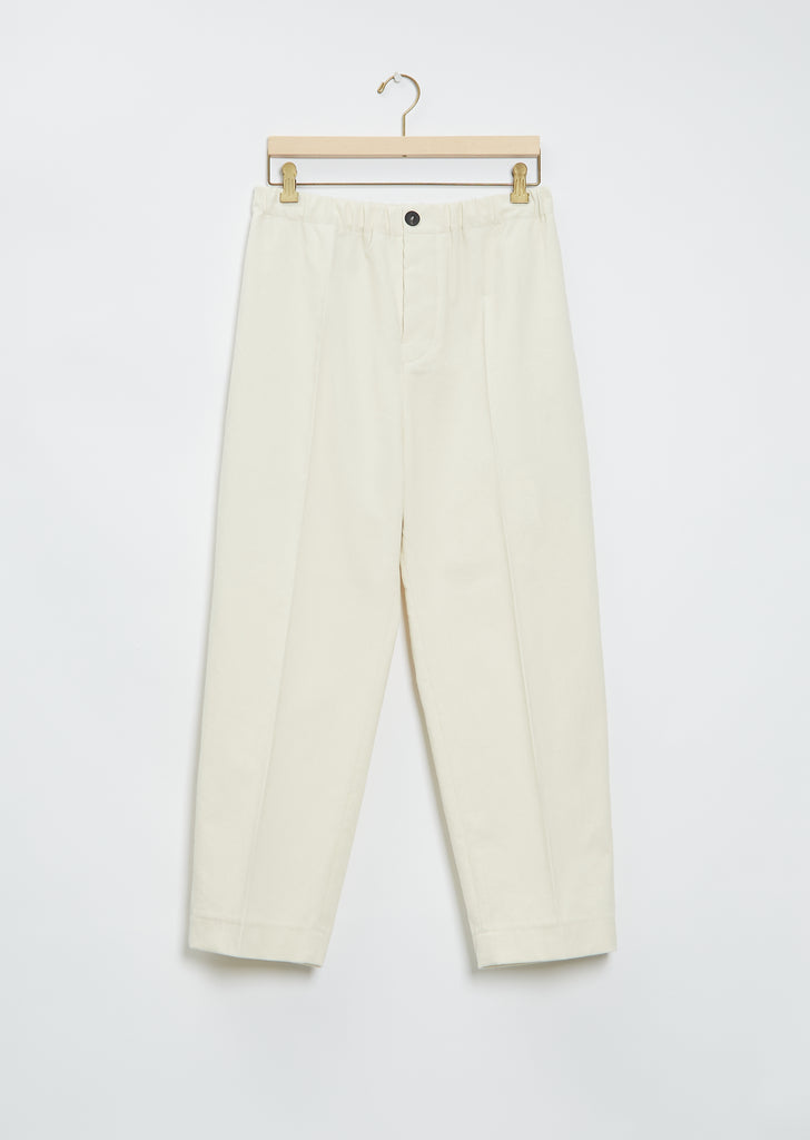 Pipers Classic Elastic Pant — Winter White