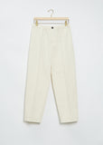 Pipers Classic Elastic Pant — Winter White