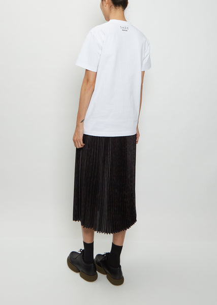 2022 sacai SADE T-Shirt 白 サイズ4 - Tシャツ/カットソー(半袖/袖