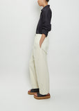 Pipers Classic Elastic Pant — Winter White