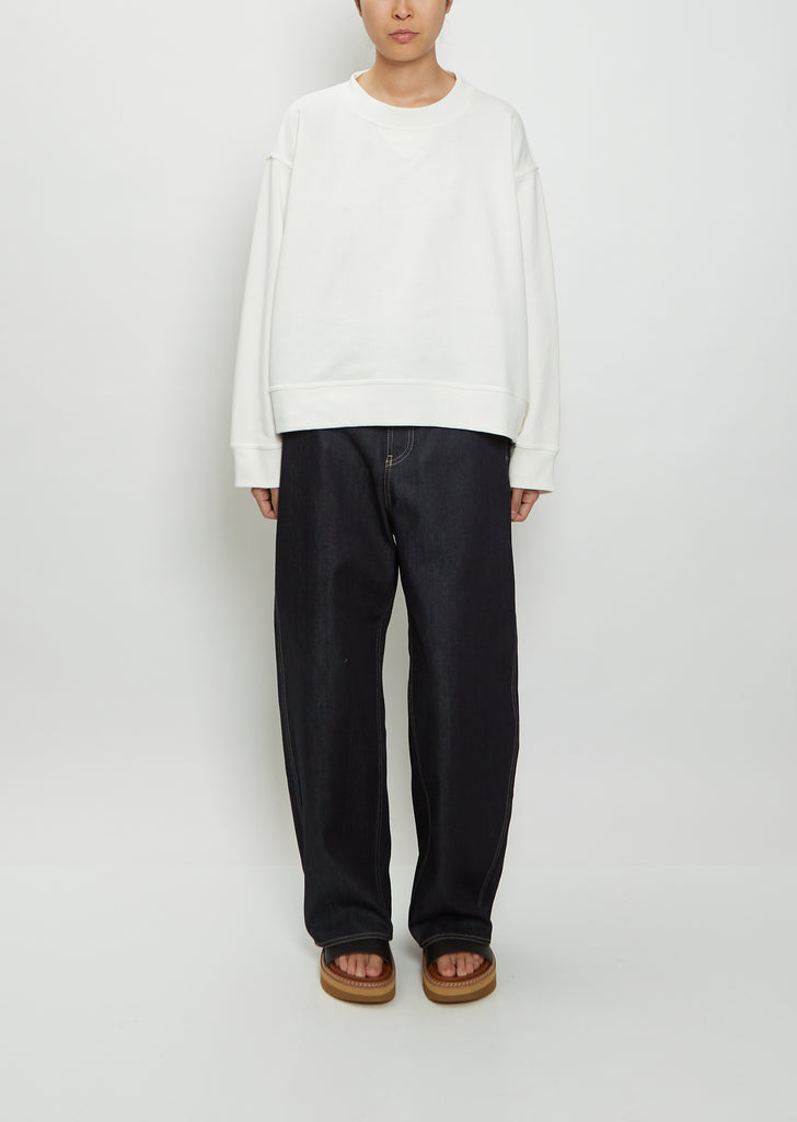 Toulouse Cotton Sweatshirt — Off-White