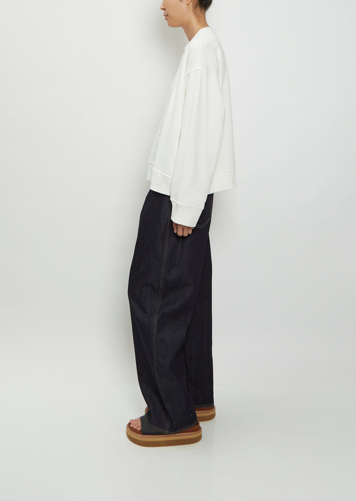Toulouse Cotton Sweatshirt — Off-White