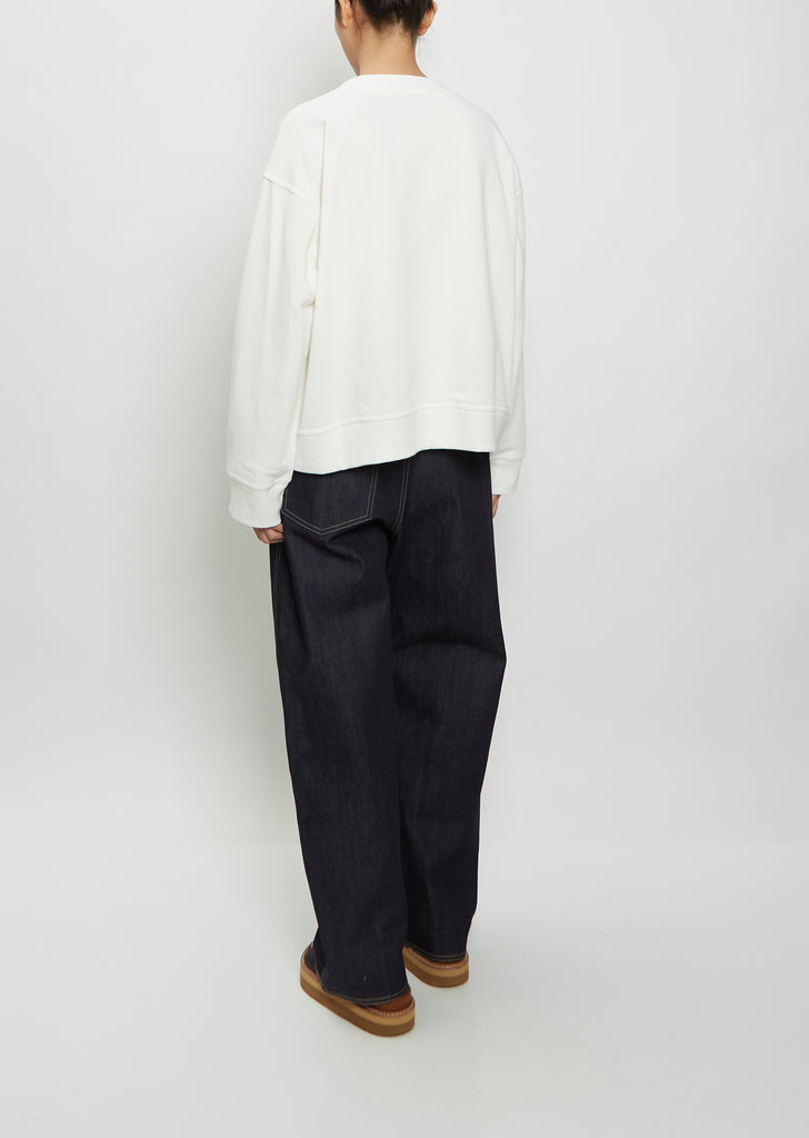 Toulouse Cotton Sweatshirt — Off-White
