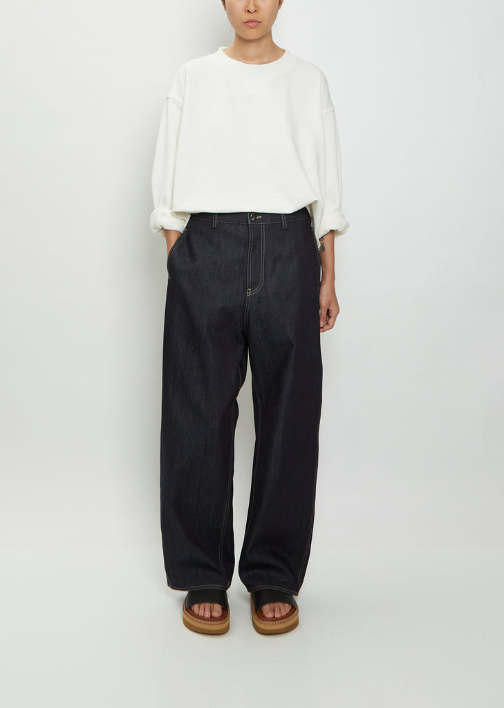 Pella Cotton Wide-Leg Jean