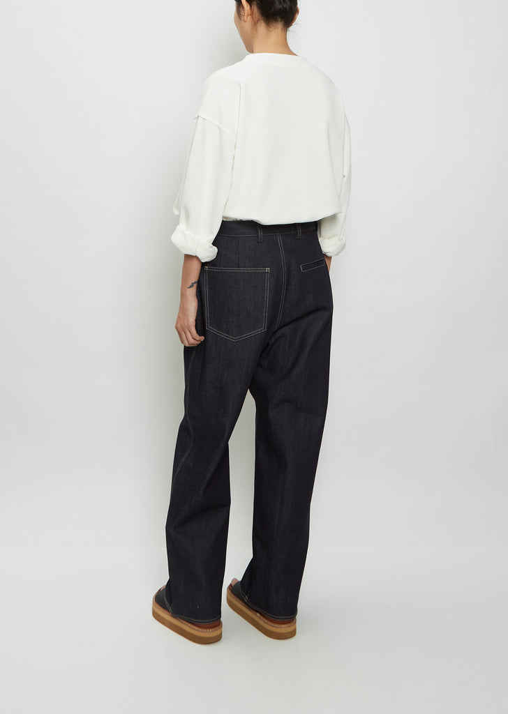 Pella Cotton Wide-Leg Jean