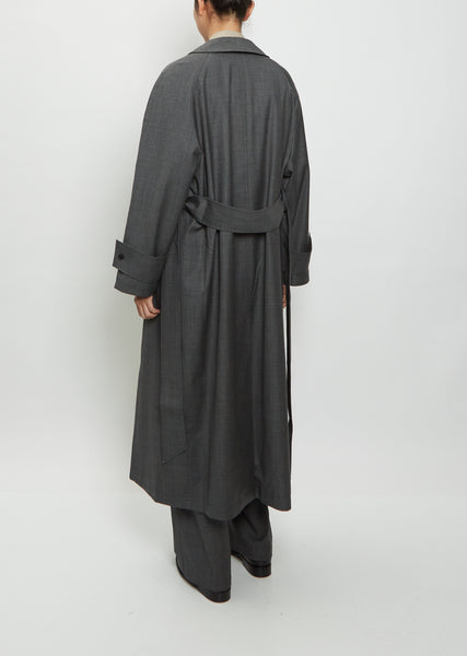 Wool Trench Coat – La Garçonne