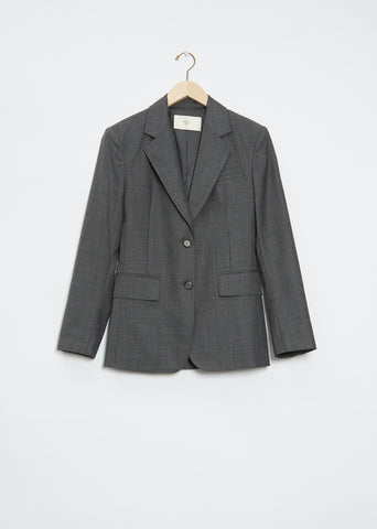 Wool Single Breast Jacket