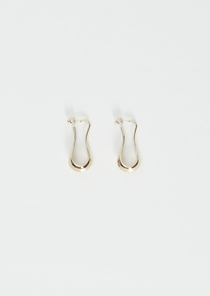 Short Drop Earring — Light Gold