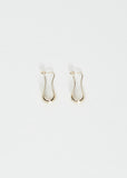 Short Drop Earring — Light Gold