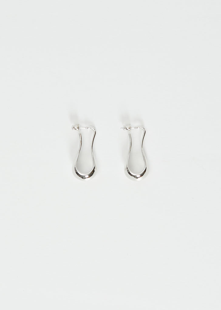 Short Drop Earring — Silver
