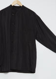 Unisex Asymmetric Silk Shirt