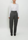 Wool Wide Pants