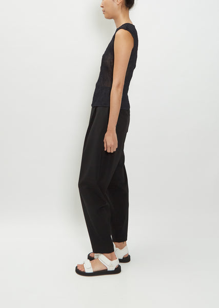 Twist 1 Chiffon Tank Top – La Garçonne