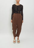 Round Nylon Drape Pants