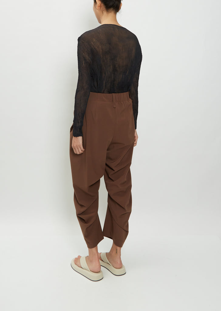 Round Nylon Drape Pants