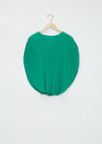 Orbicular Crepe Pleat Top