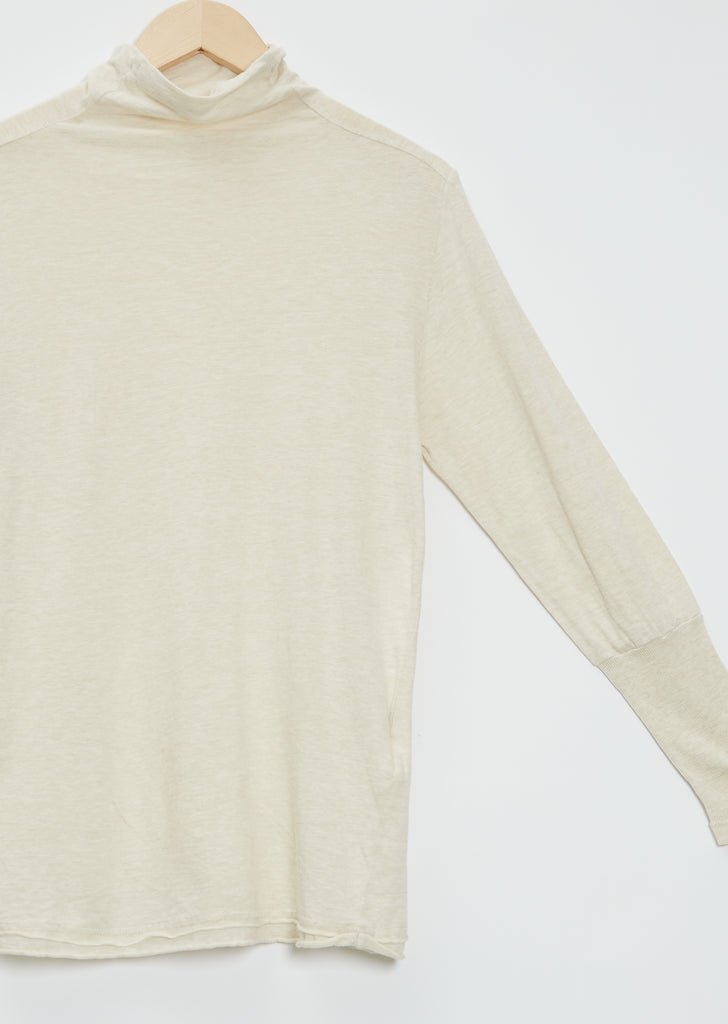 Pullover Wool Cotton Turtleneck