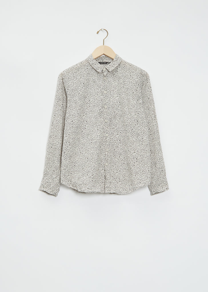 Button-Up Cotton Blouse