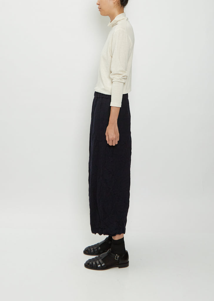 Pull-On Wool Pants
