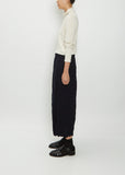 Pull-On Wool Pants