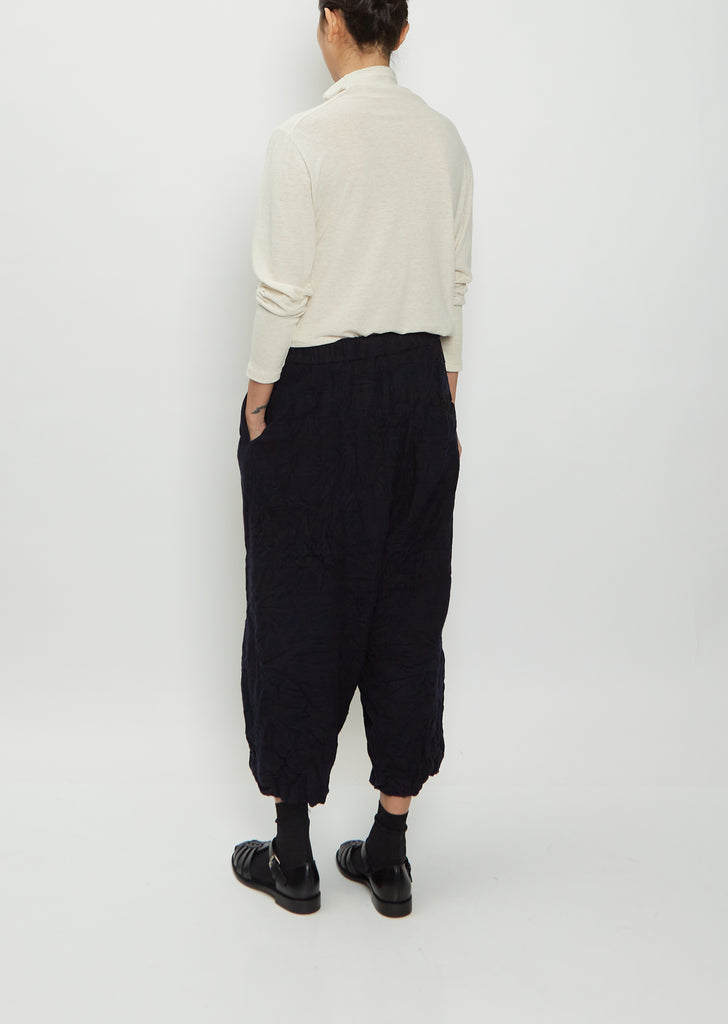 Pull-On Wool Pants
