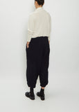 Pull-On Wool Pants